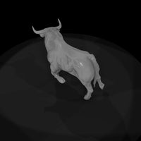 charging-bull-miniature-for-dioramas-ho-1-87-940407 — thumbnail 7