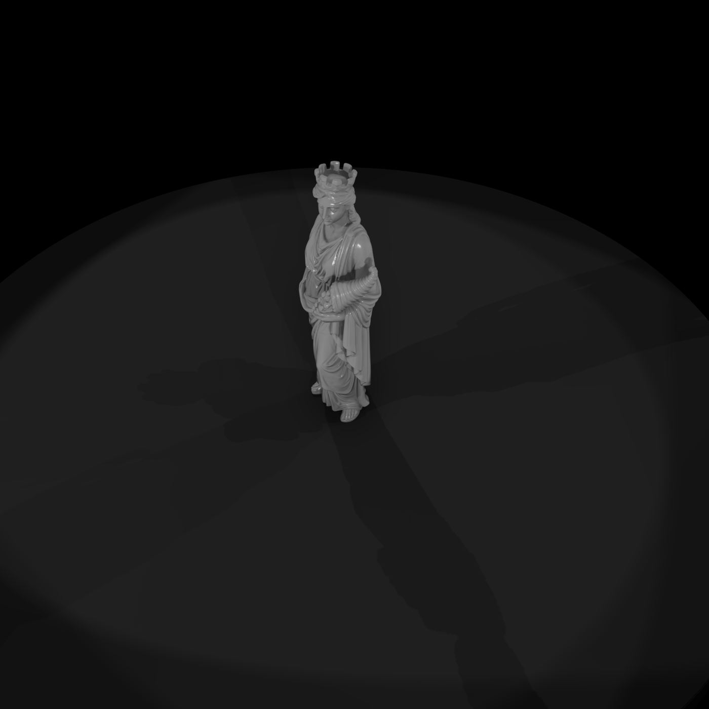 Myth 0303 Mythology Tyche Miniature Figure