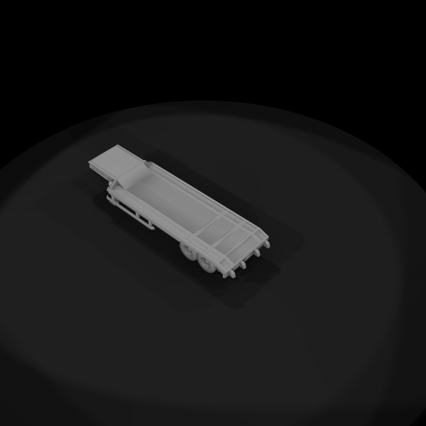 flatbed-traler