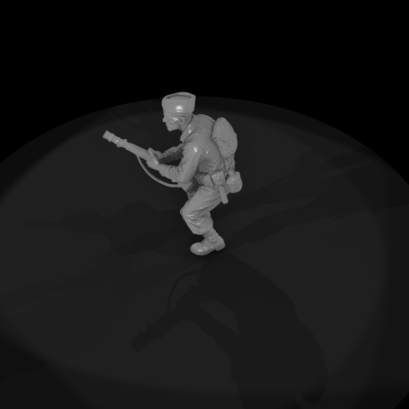 Ww2 Army 067 Wwii U S Army Grenadier Figure