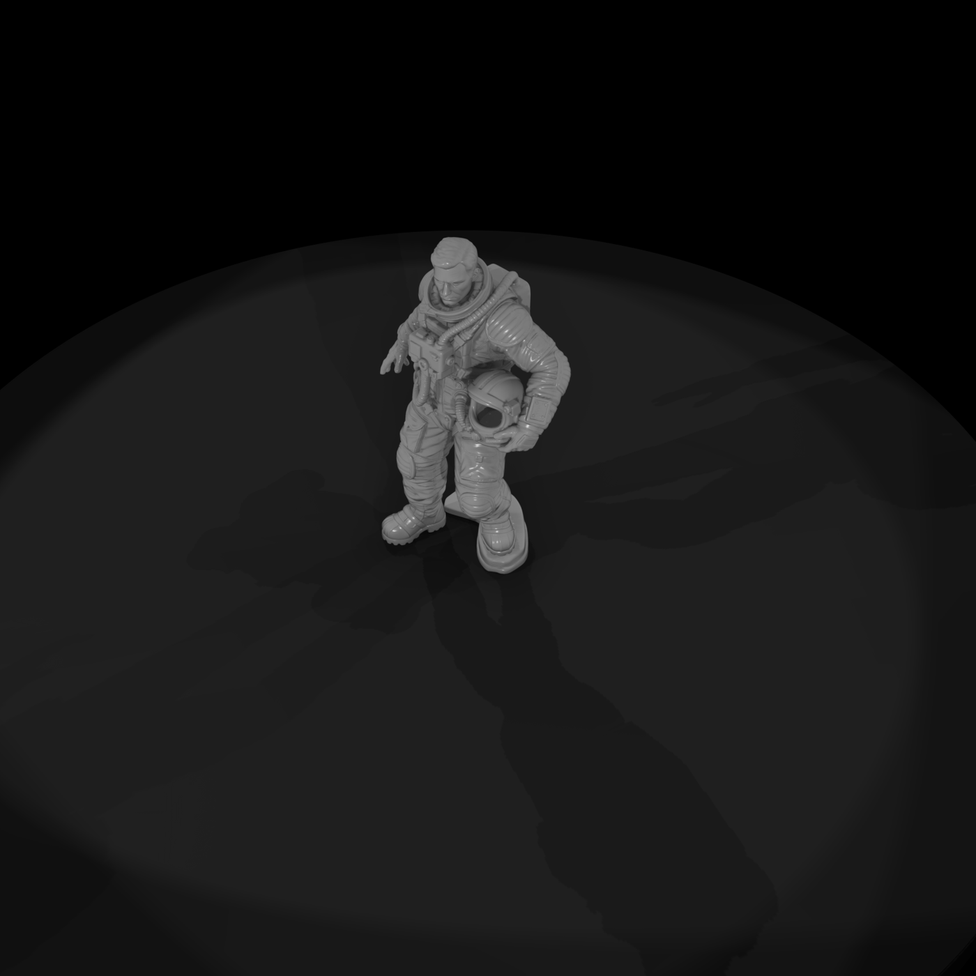 Poparc 0068 Moonbase Repair Pilot Alternate Pose