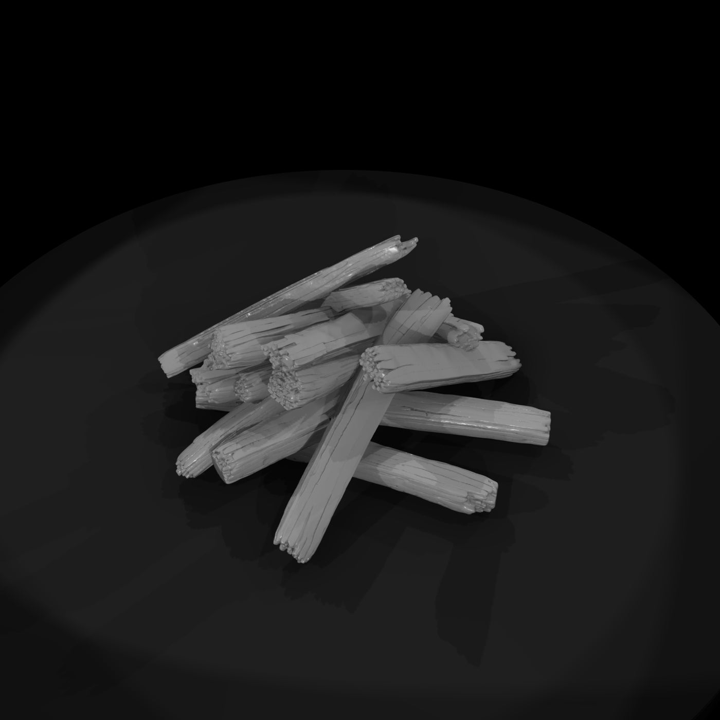 charred-campfire-log-pile-diorama-railroad-prop-664561