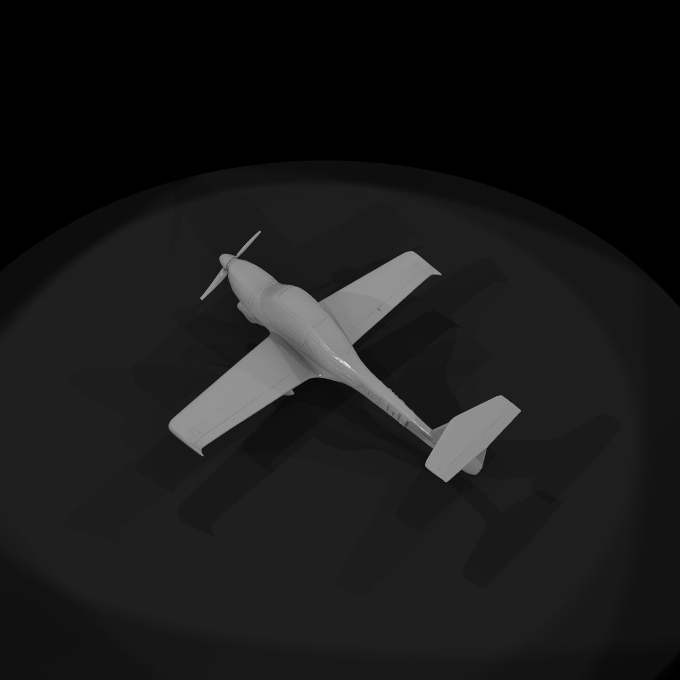 aircraft-diamond-da20-3d-model
