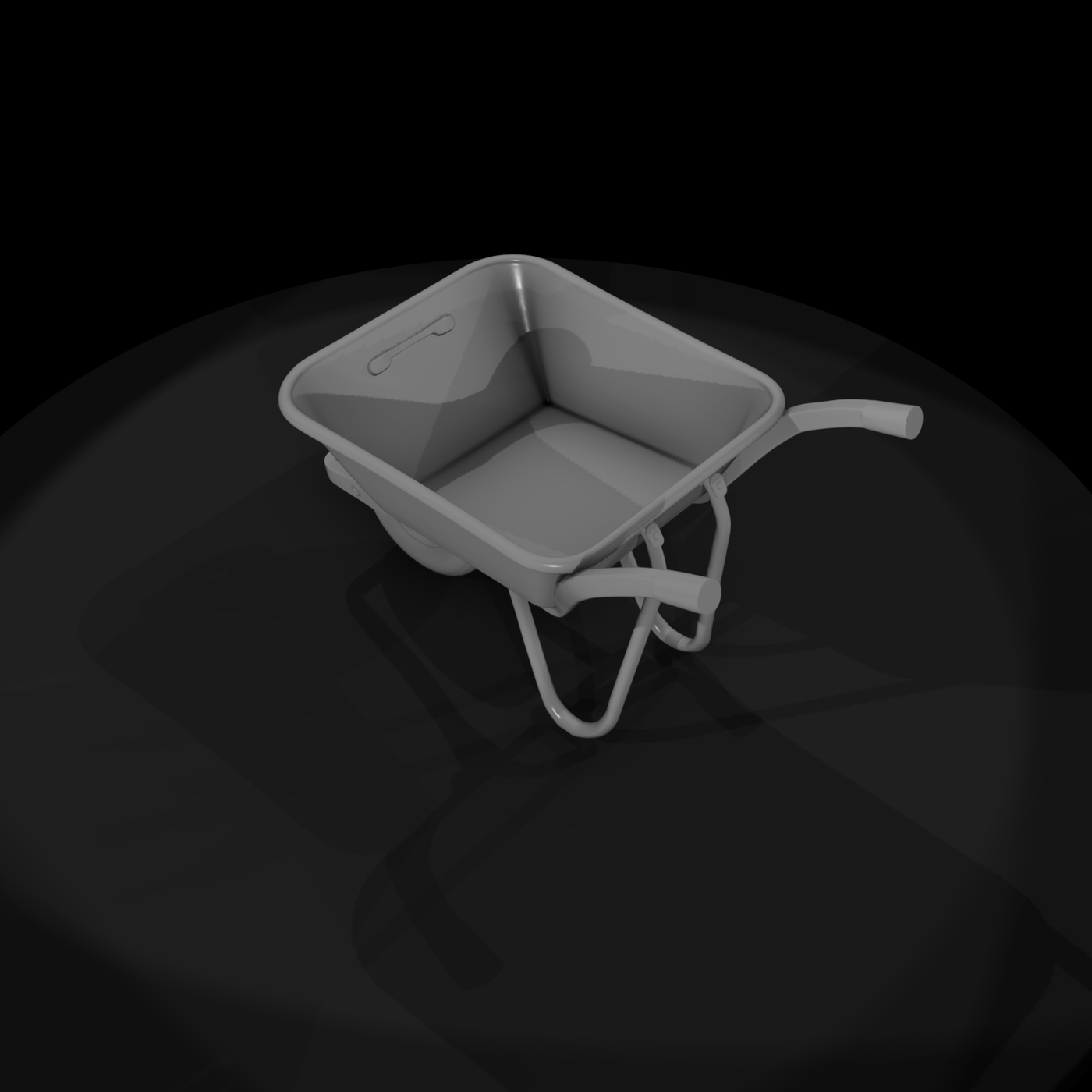 Yellow Garden Wheelbarrow