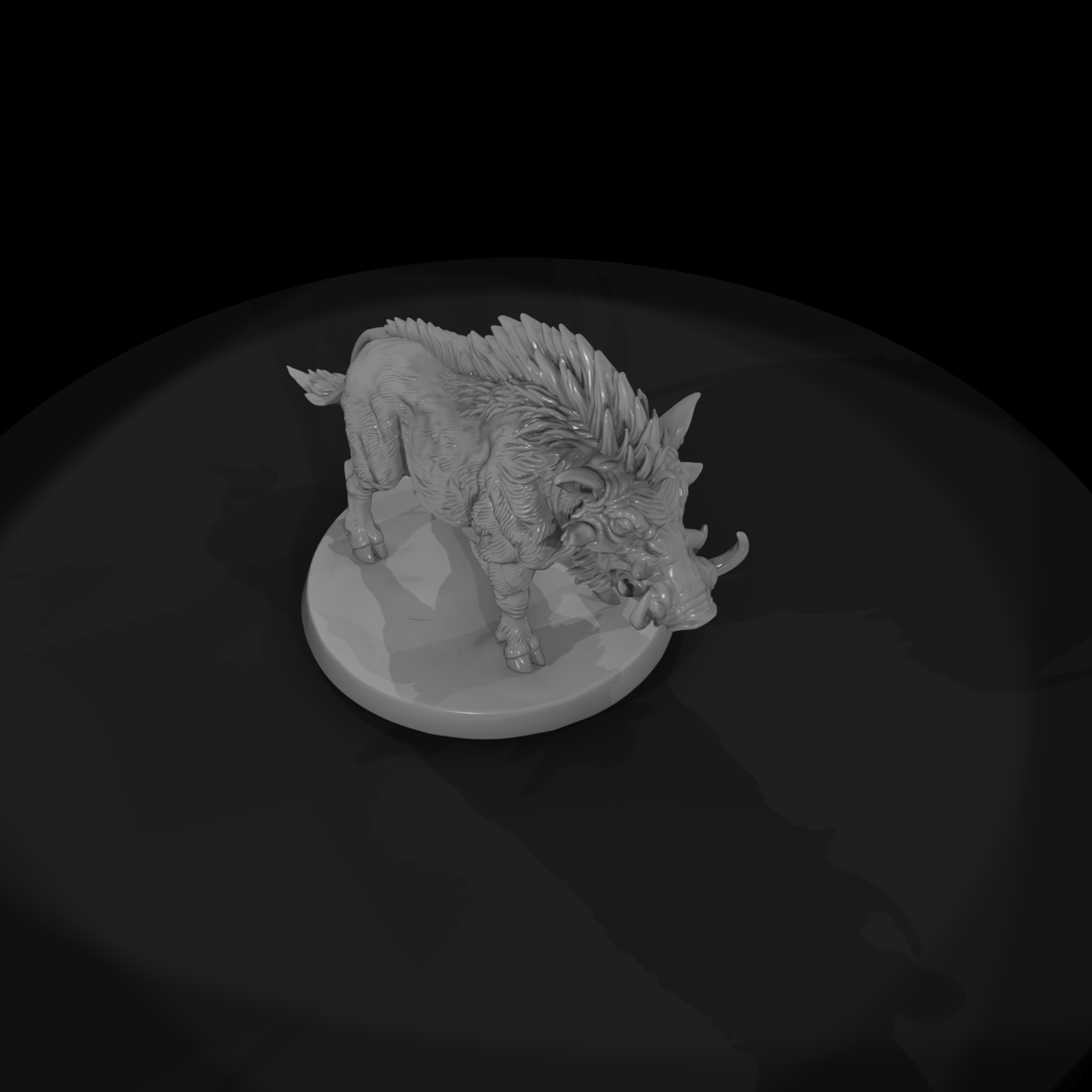 Dire Boar Tusked Beast