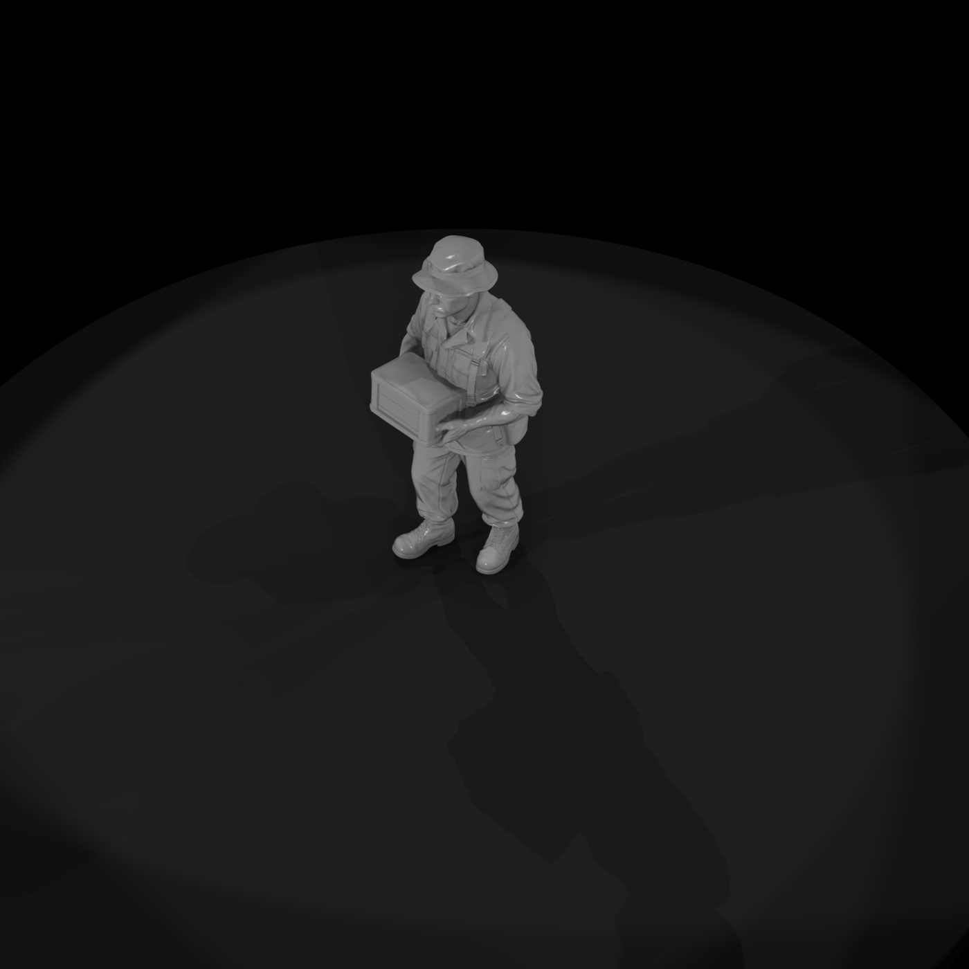 Vn Army 042 Vietnam U S Army Supply Clerk Figure