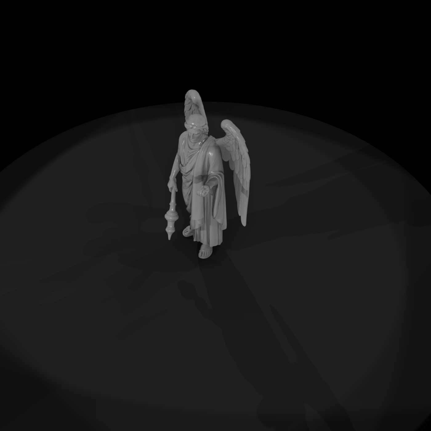 Myth 0302 Mythology Thanatos Miniature Figure