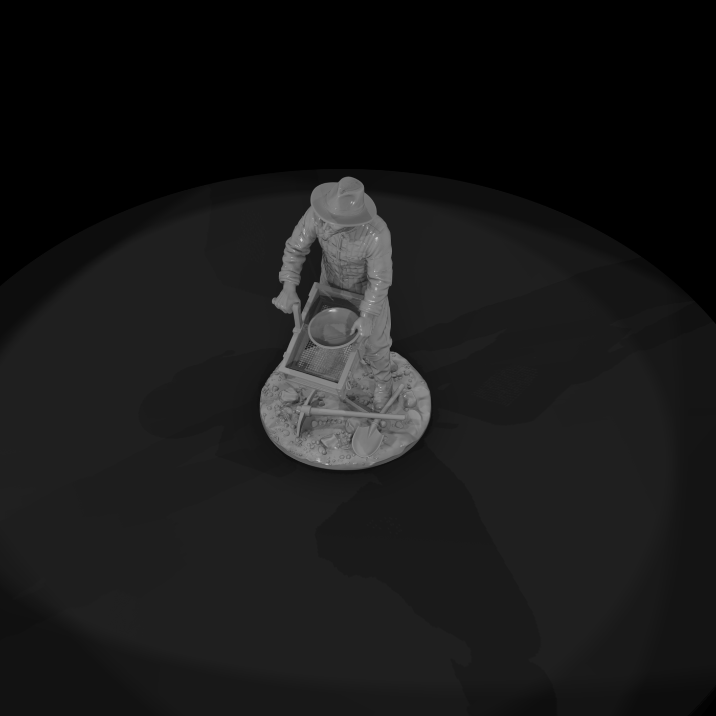 Ww 0133 Townsfolk Chinese Miner