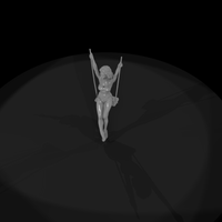 Pin-Up Woman on a Rope Swing — thumbnail 7