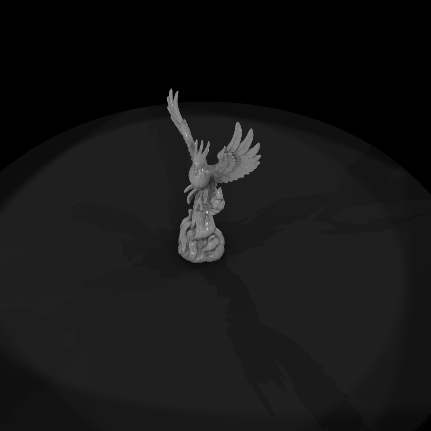 Myth 0496 Mythology Phoenix Miniature Figure
