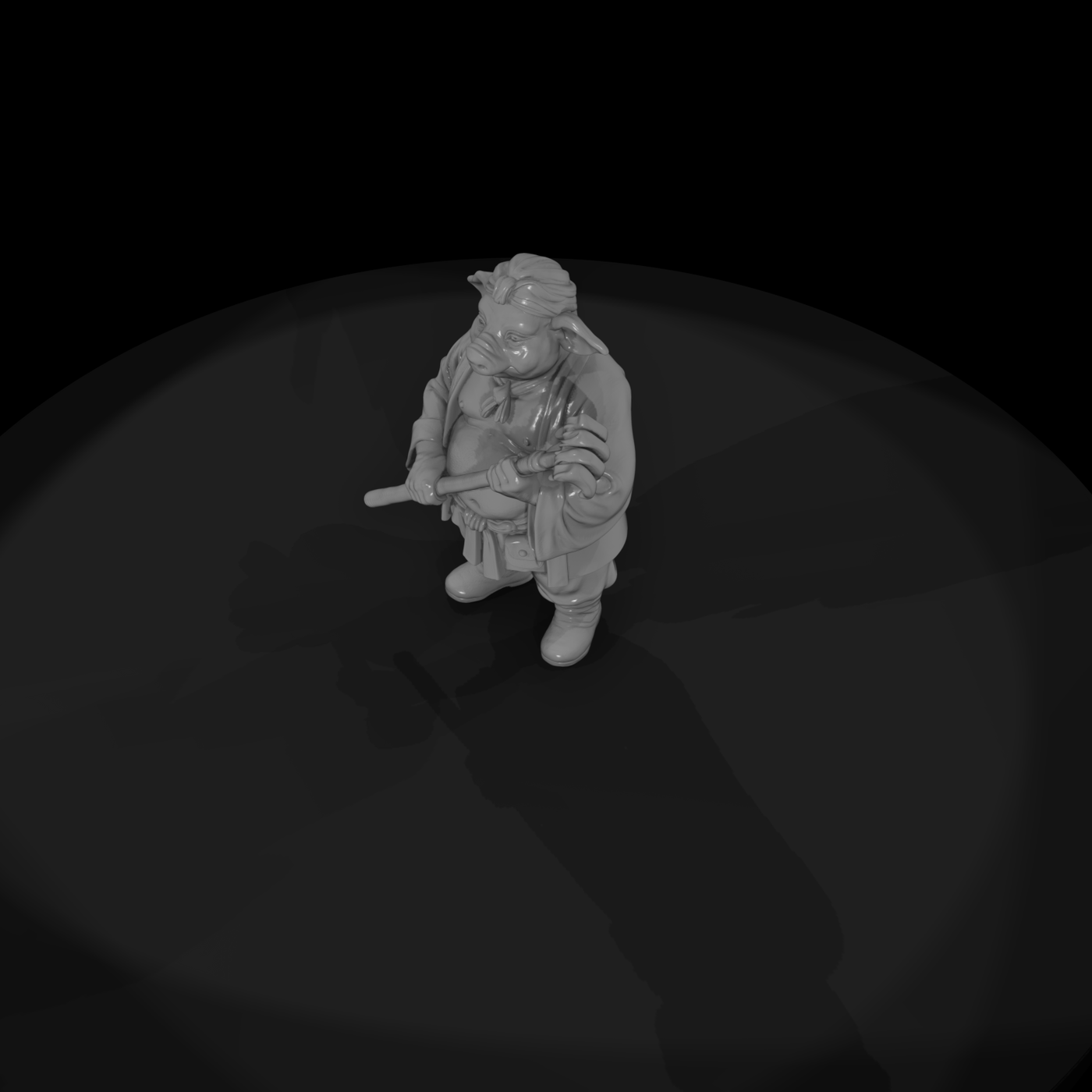 Myth 0441 Mythology Zhu Bajie Miniature Figure