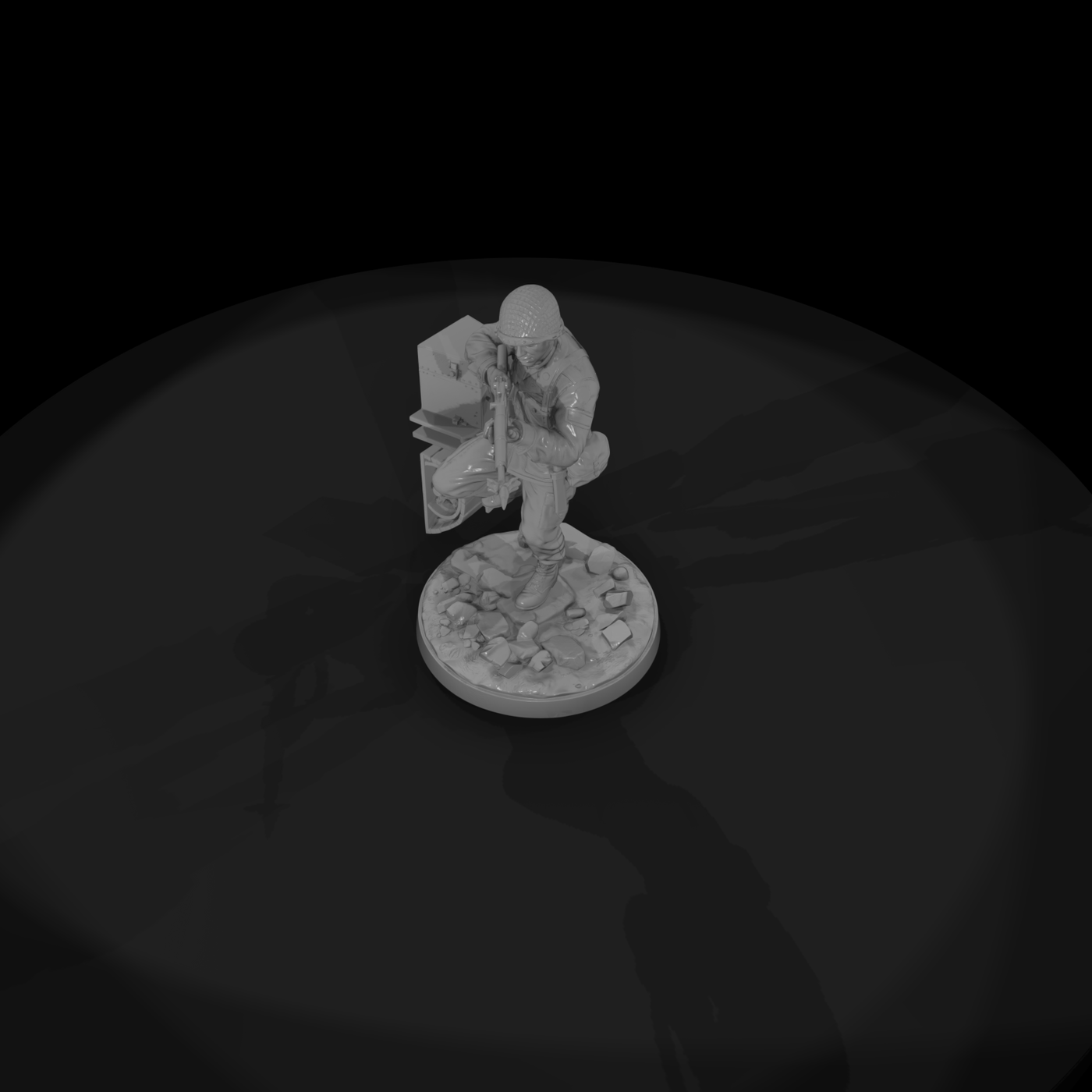Ww2H 036 United States Armored Infantryman