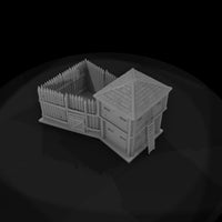 mil-041-wild-west-fort-stockade-corner-blockhouse — thumbnail 6