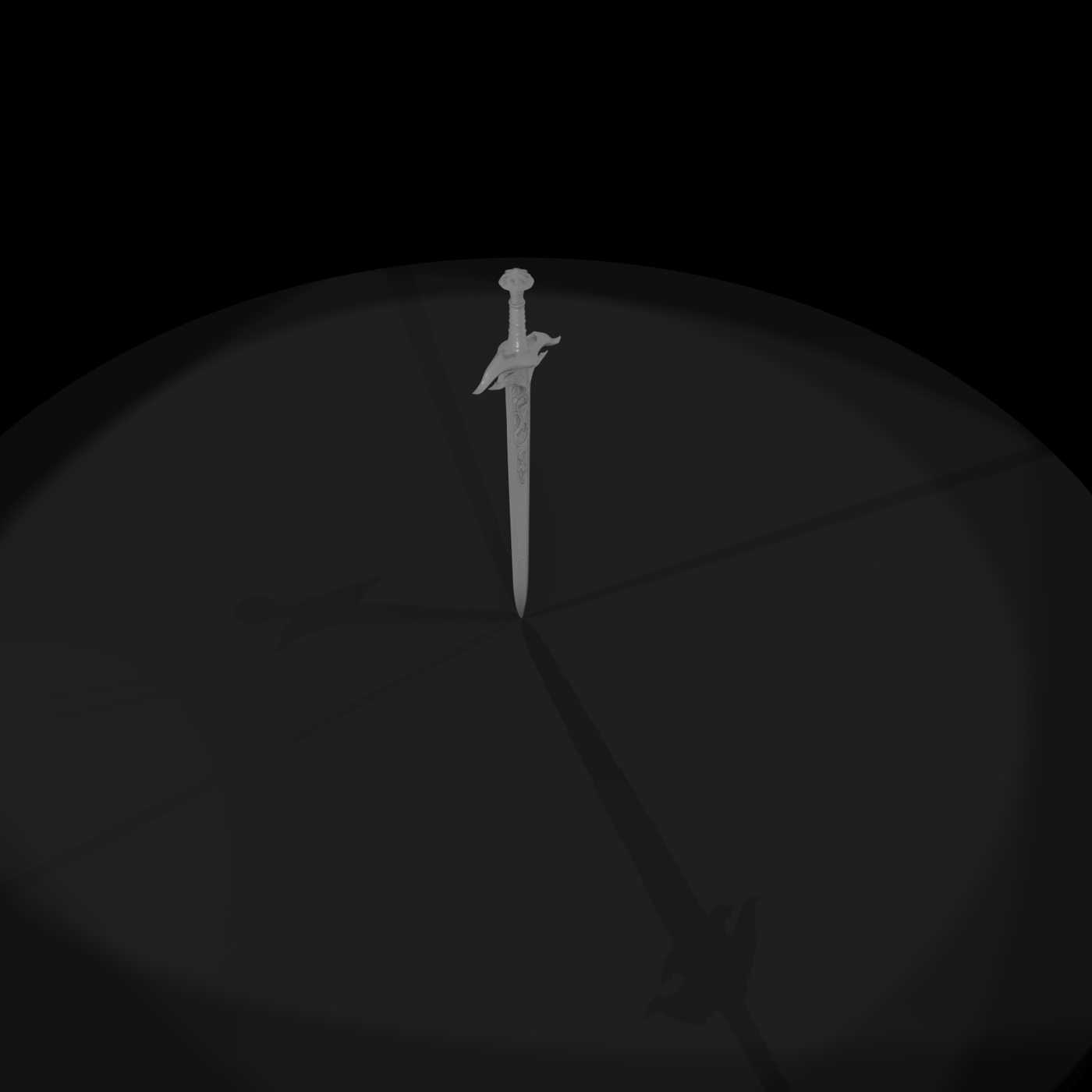 Ornate Fantasy Longsword