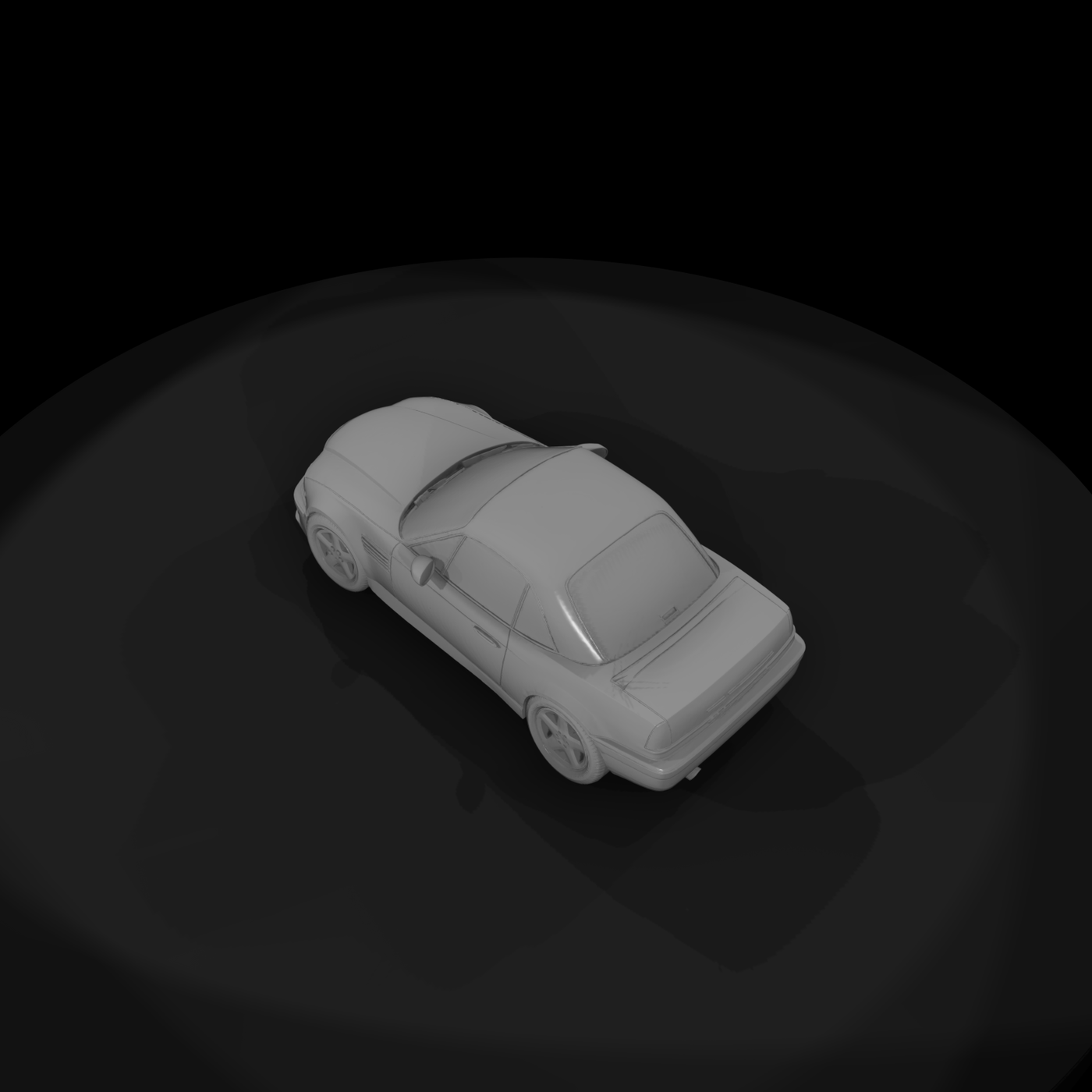 BMW E36 Convertible — Car Shell