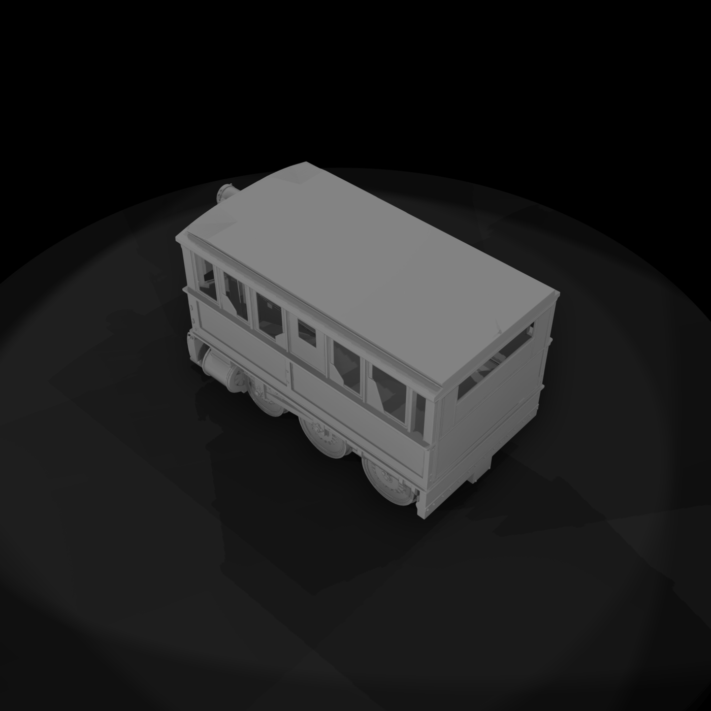 Vintage Steam Locomotive