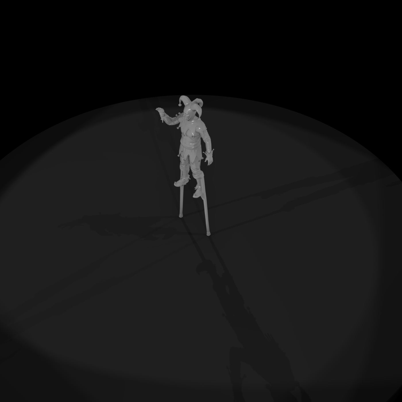 stilt-walker