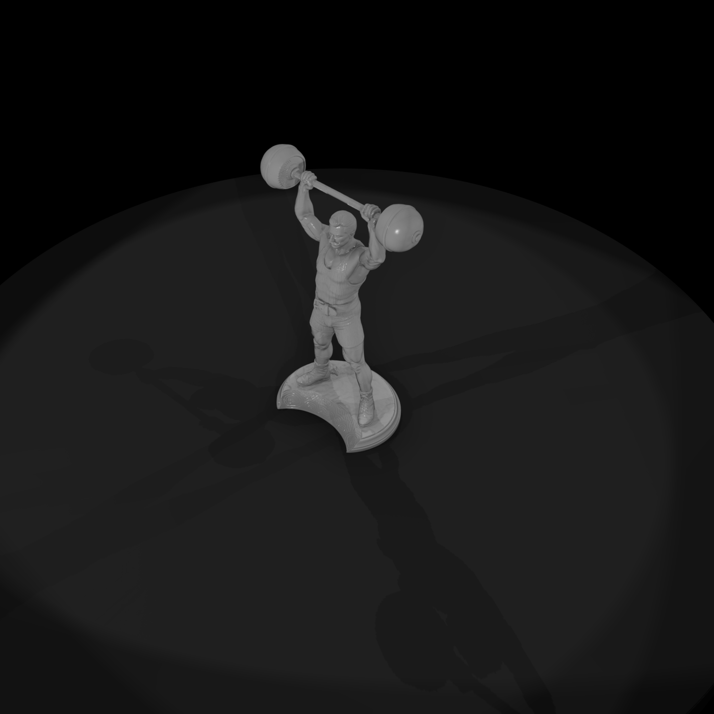 Poparc 0449 Carnival Strongman Alternate Pose