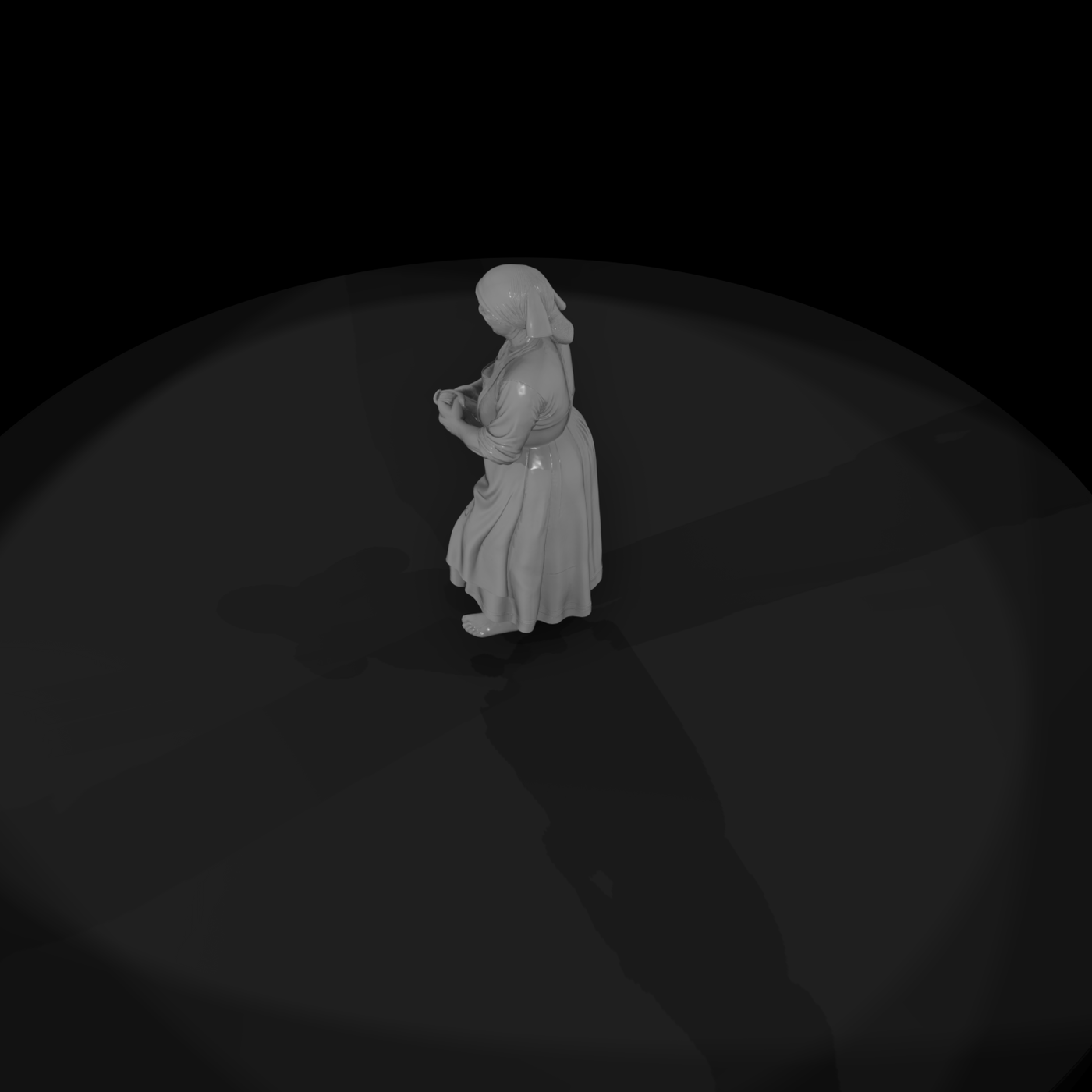 Elderly Peasant Woman