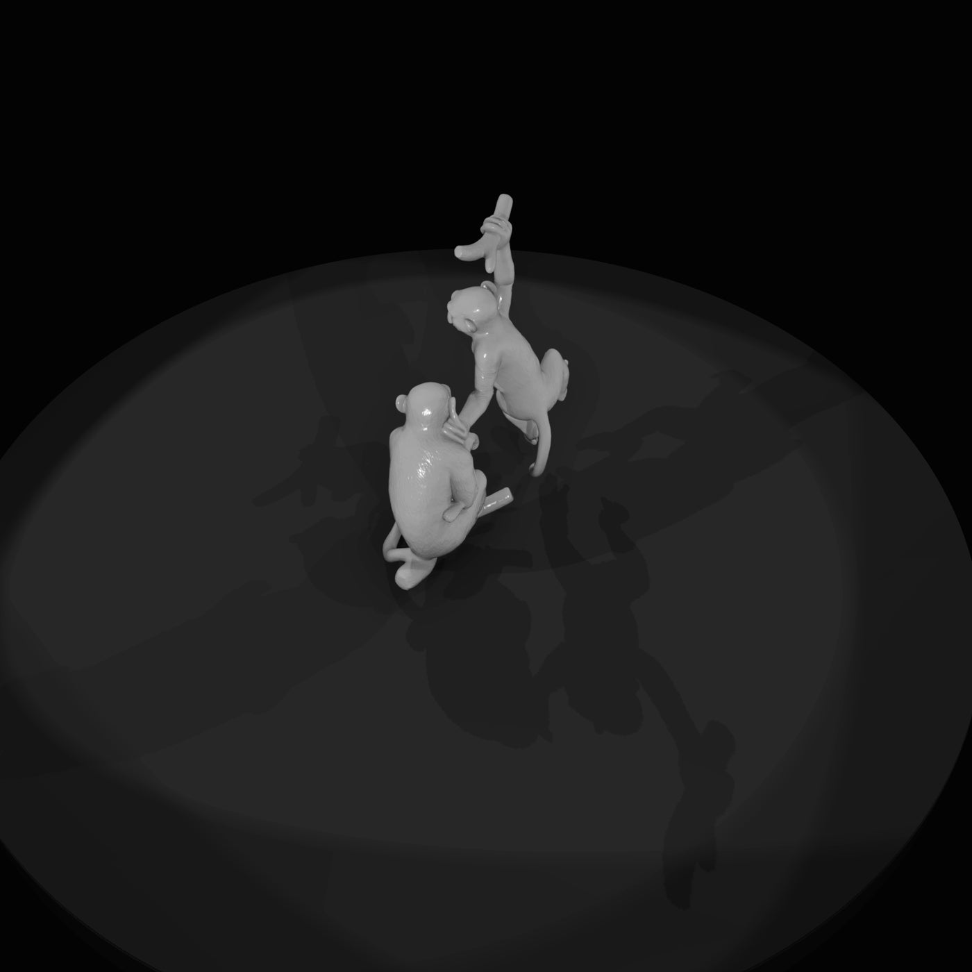 pair-of-monkey-sculptures-stylized