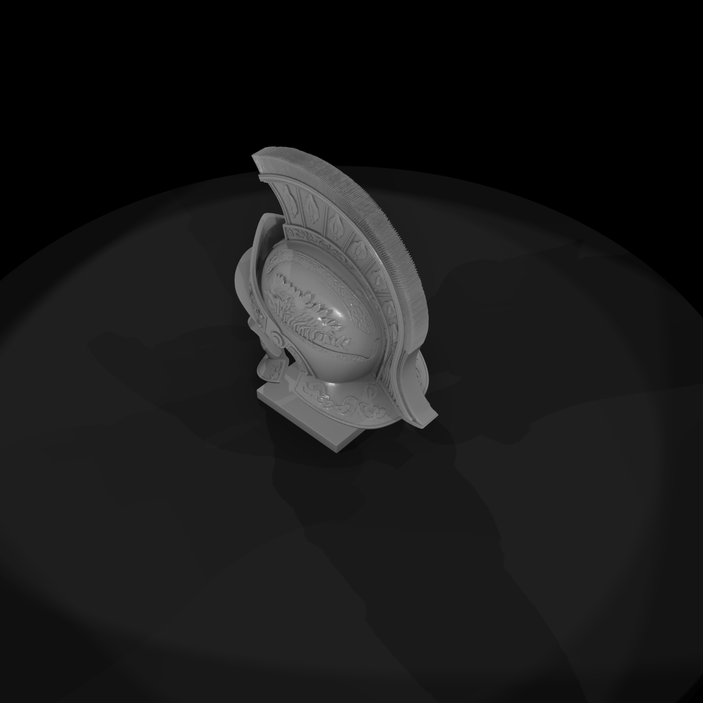 Ornate Roman Gladiator Helmet