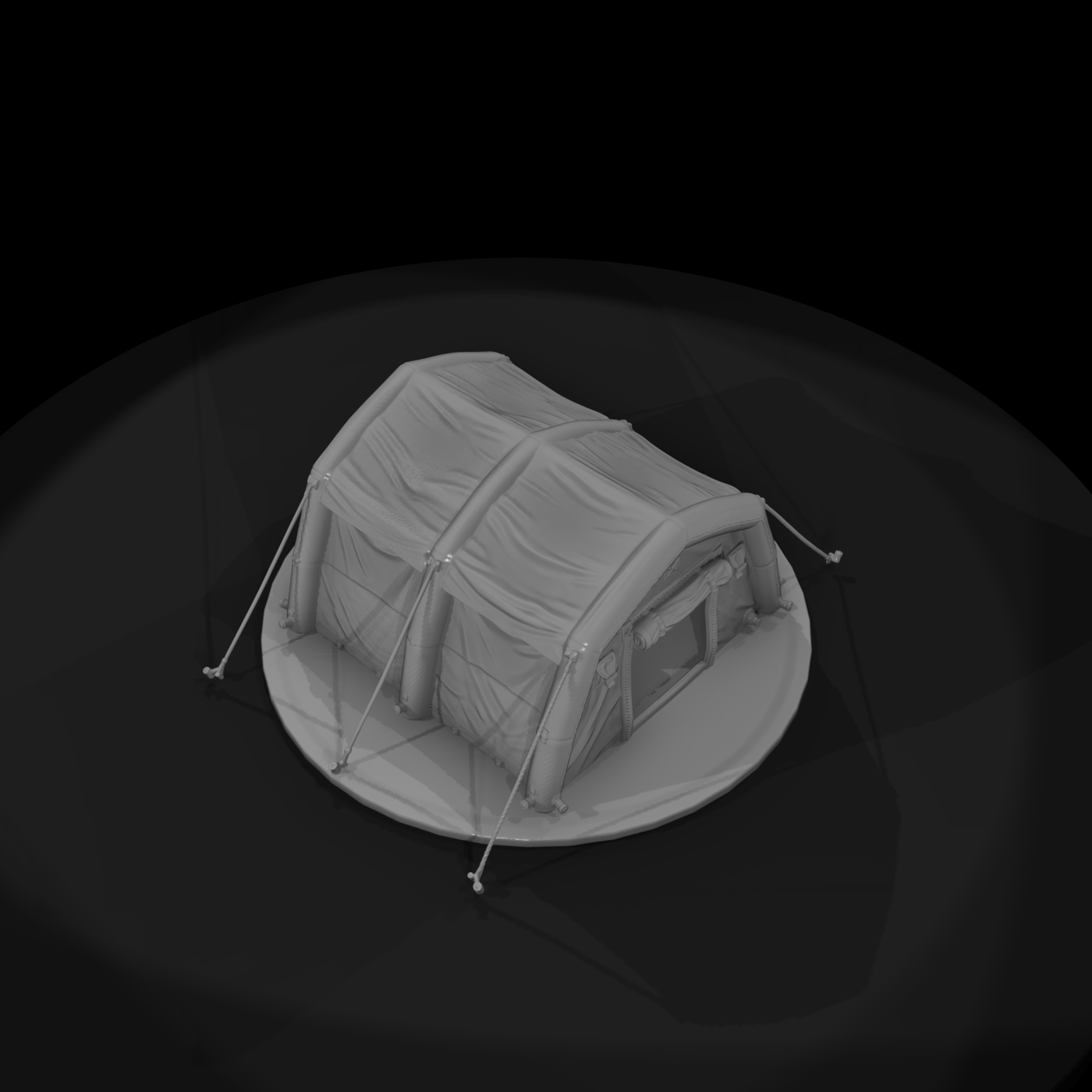 Inflatable Disaster Relief Shelter