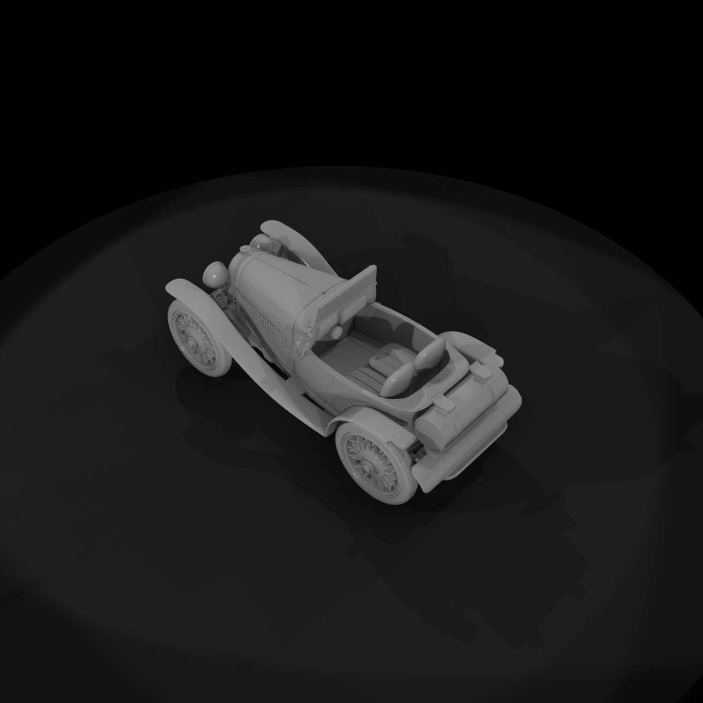 Vintage Two-Seater Roadster