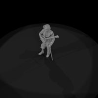 early-1900s-muscicains-banjo-3d-model — thumbnail 8