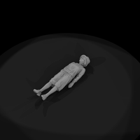 1920s Man Fallen on His Back — thumbnail 7