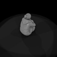 camper-in-sleeping-bag-seated-miniature-figure-020645 — thumbnail 6