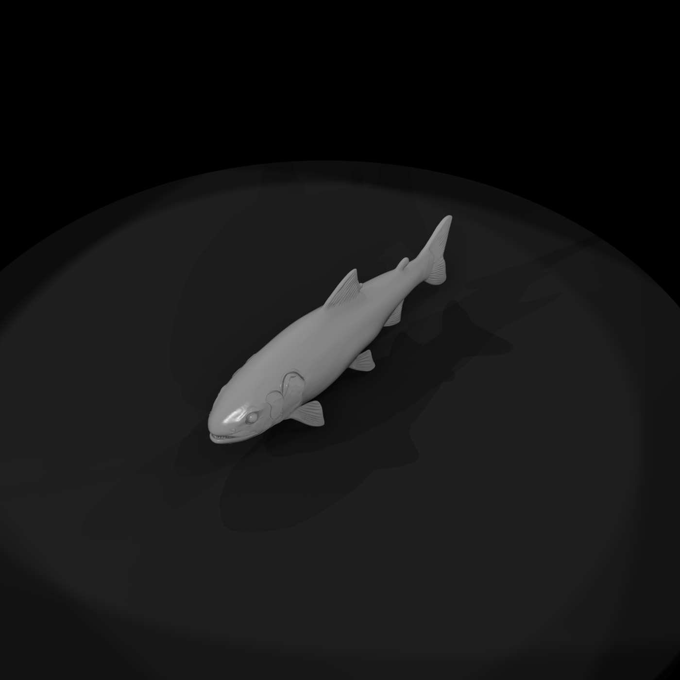 Realistic Sculpted Salmon