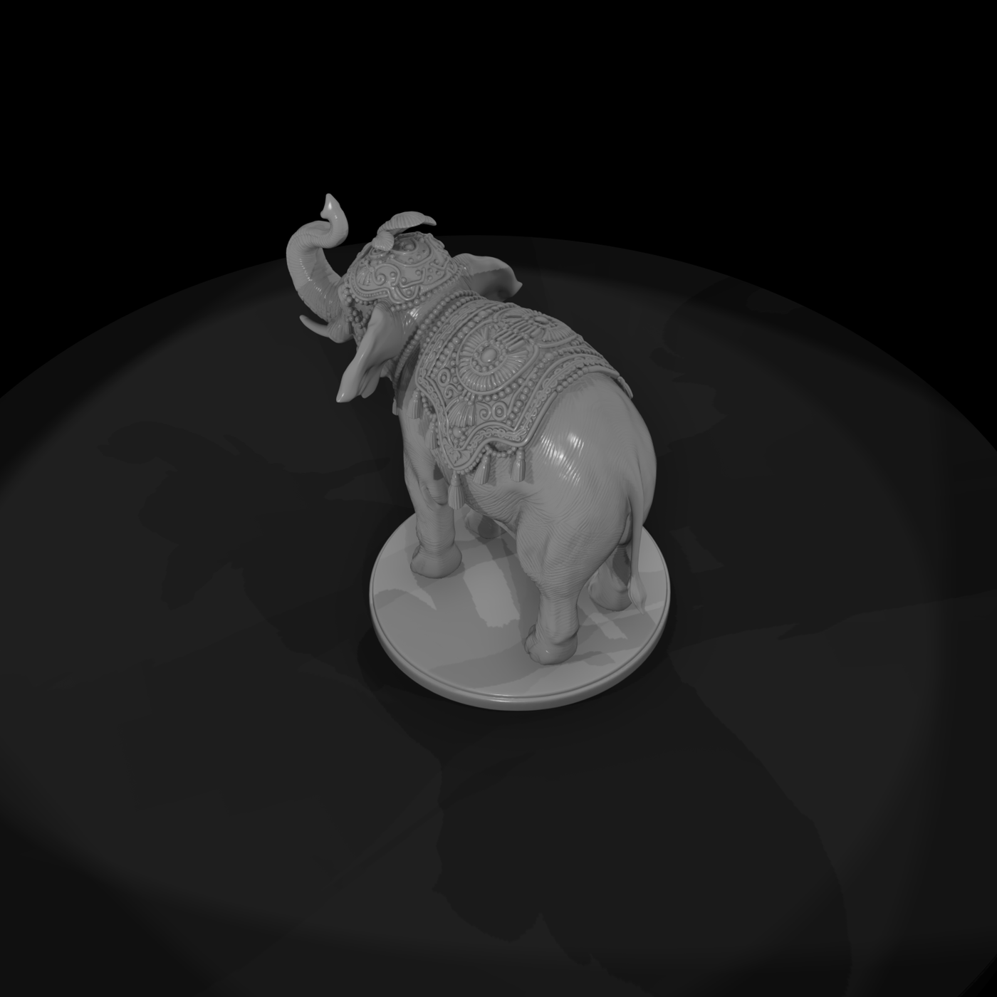 Cir 112 Animal Standing Elephant