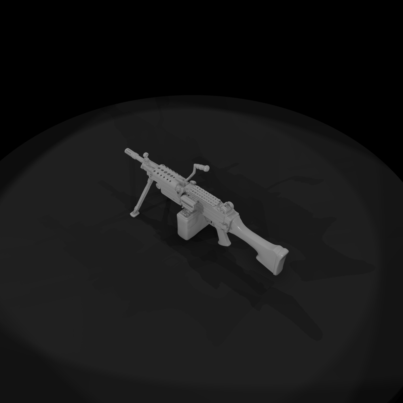 Wpn Mgun 067 Fn Minimi 7 62