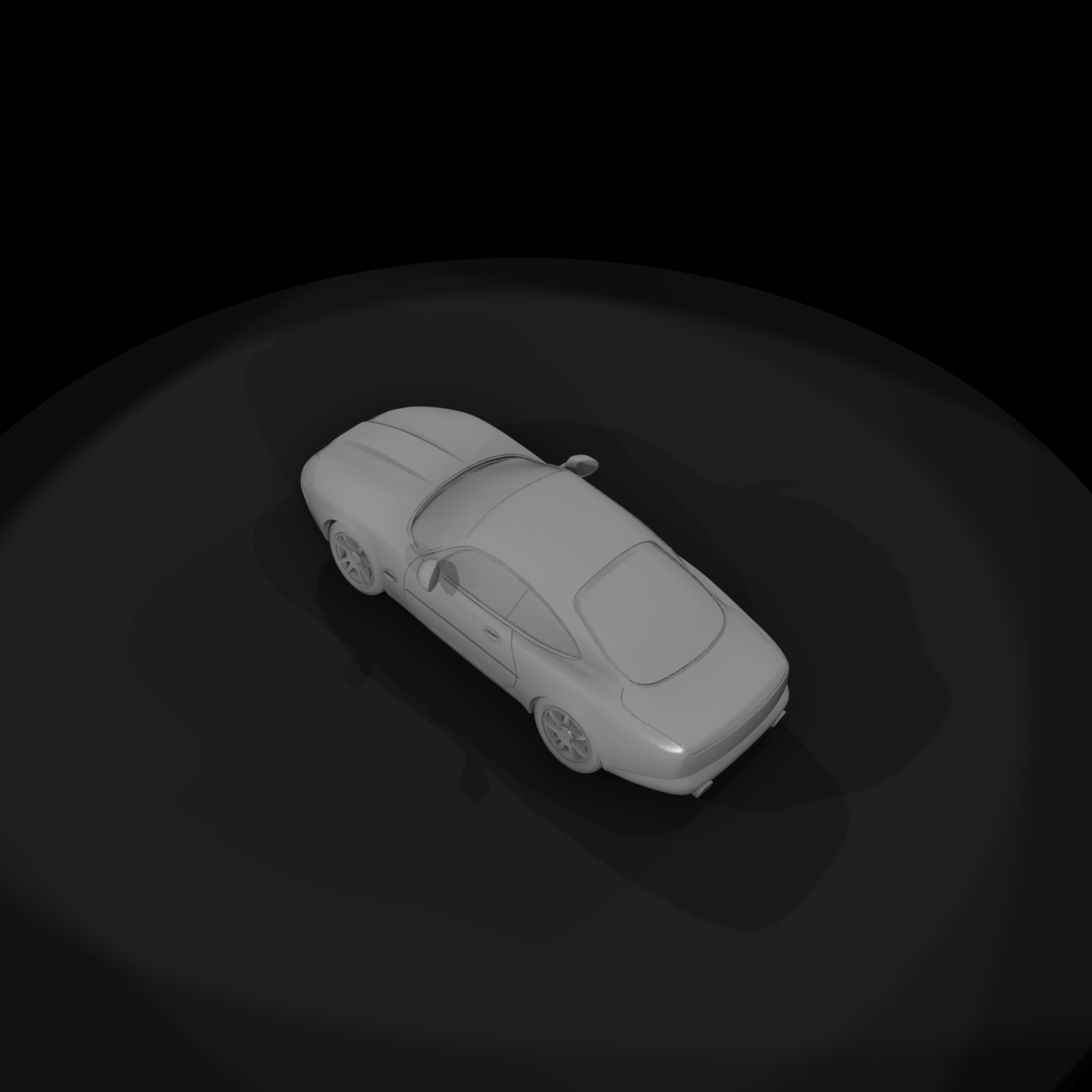 Classic Luxury Sports Coupe — & Car