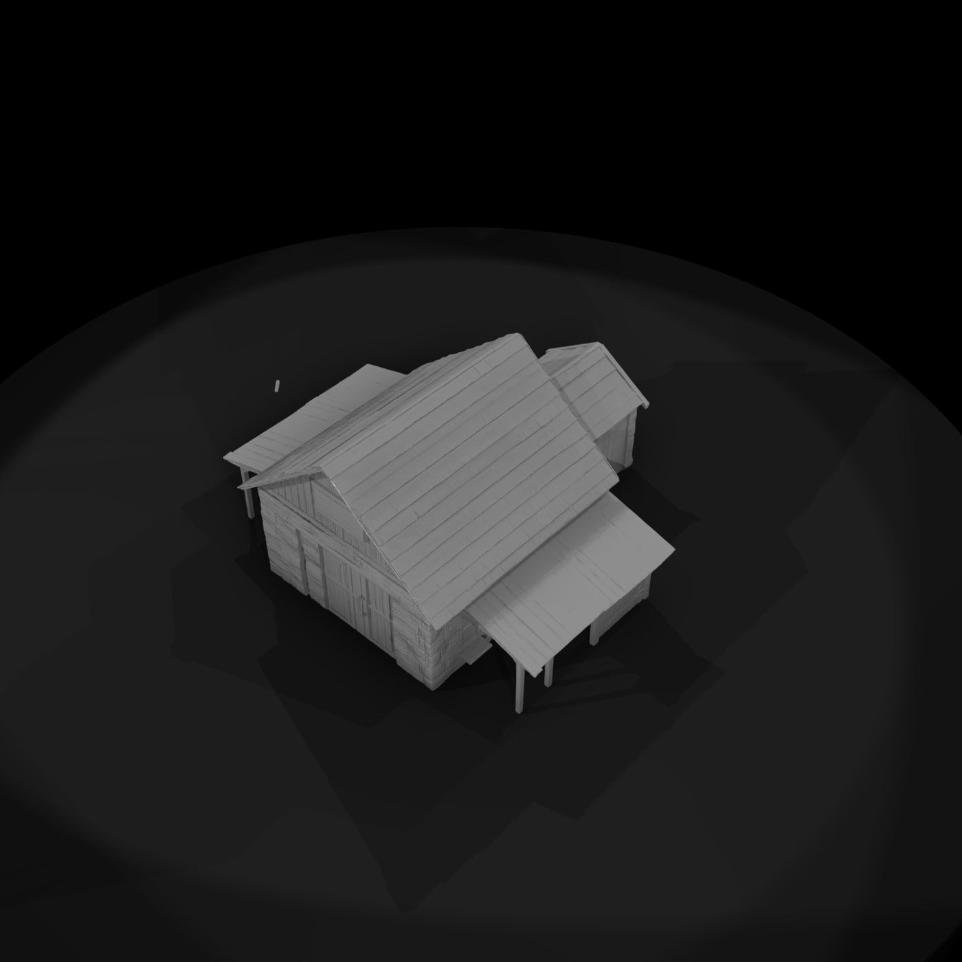 stone-house-3d-model