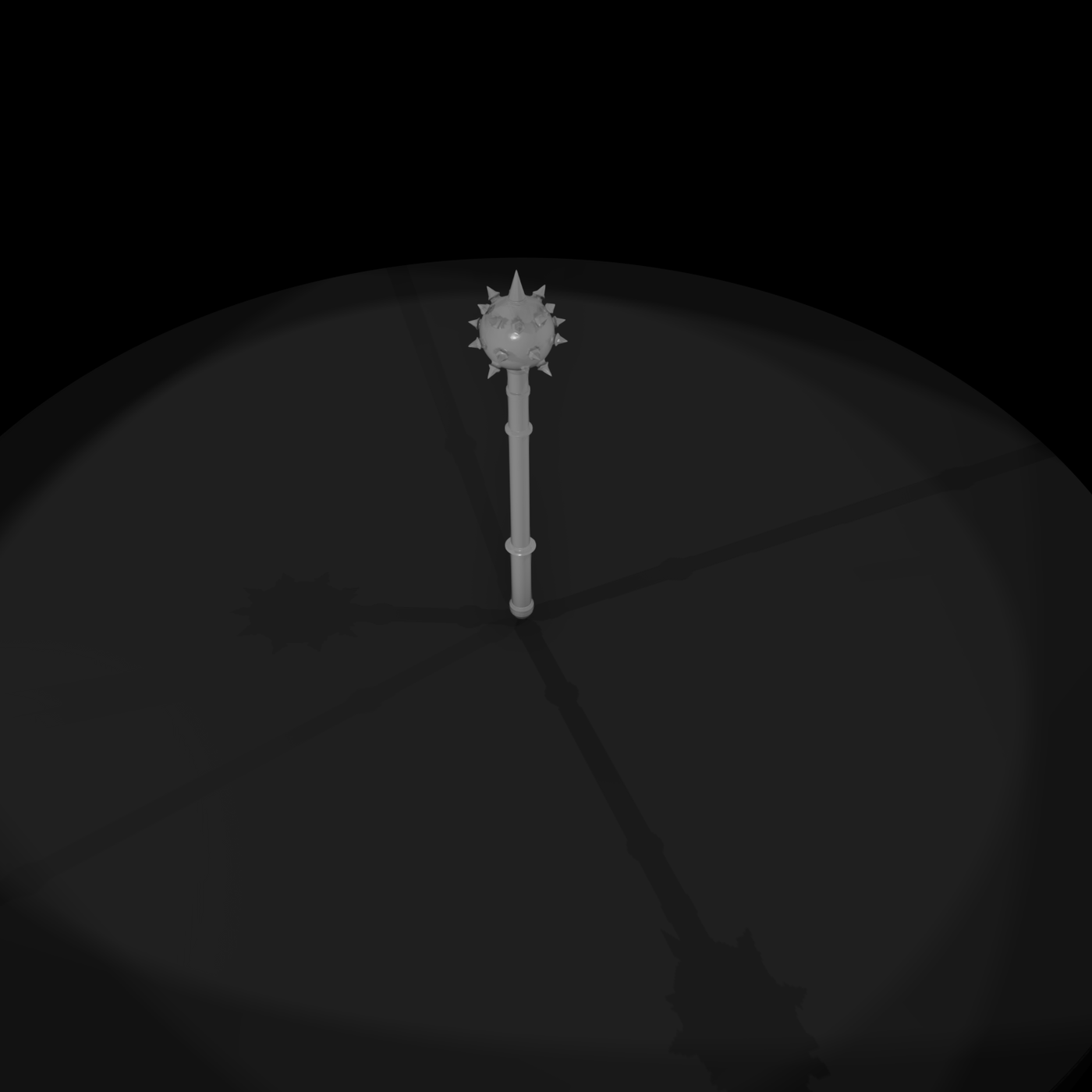 Medieval Spiked Mace