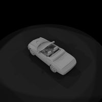 low-poly-untextured-classic-convertible-sports-car — thumbnail 6