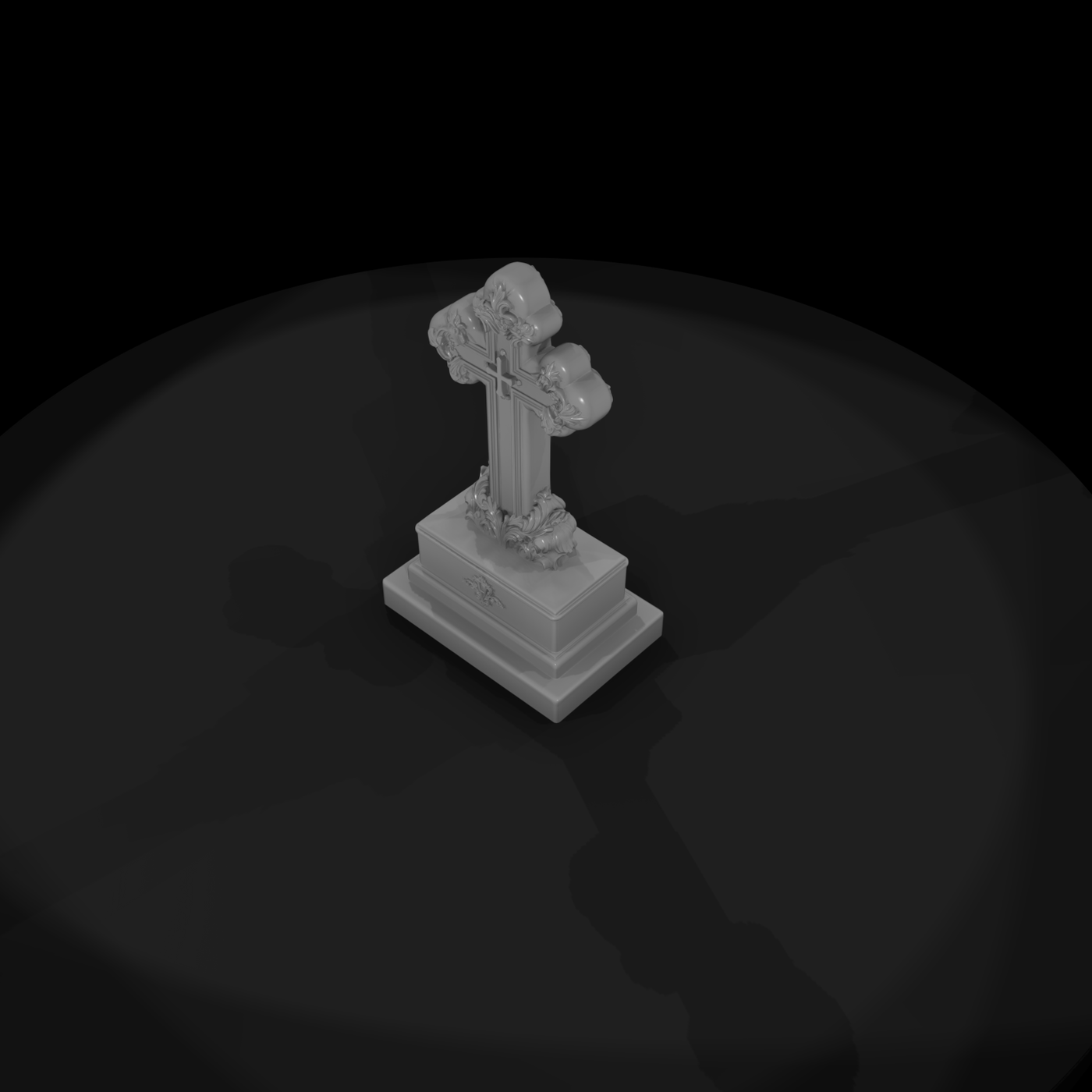 20260612 Ornate Carved Stone Cross F7931B99D5