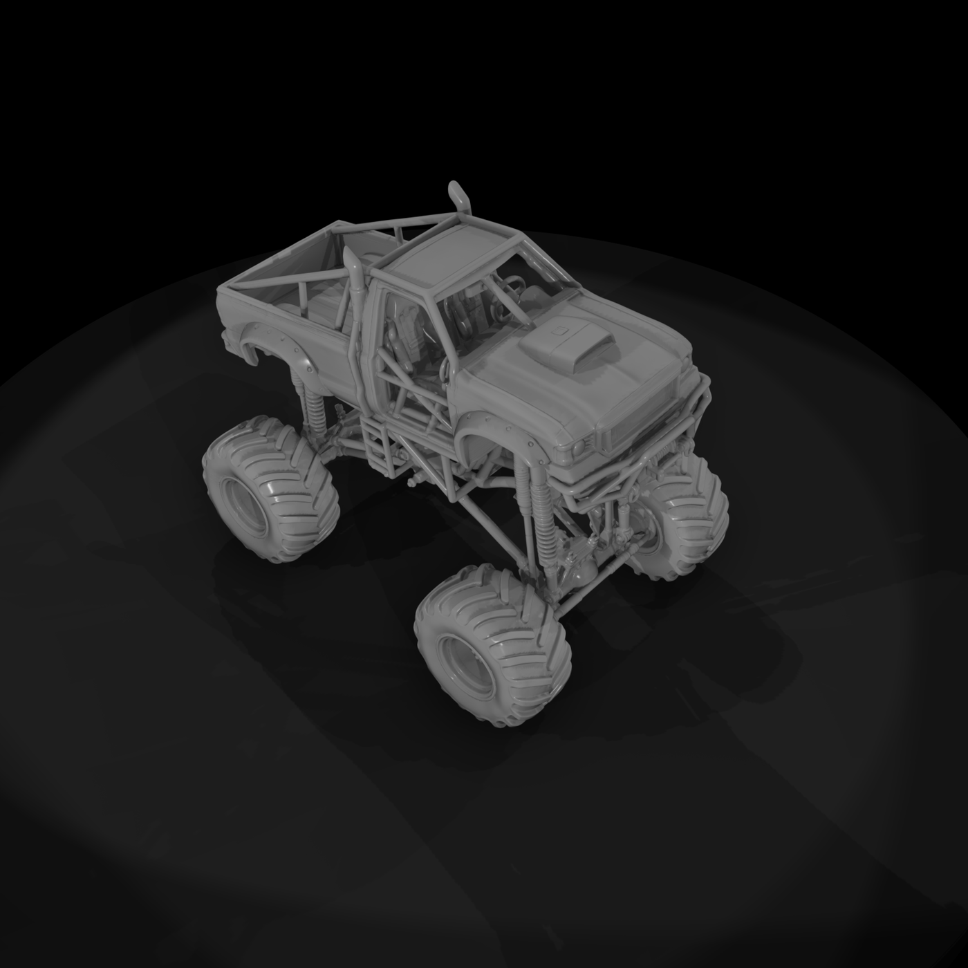 Car 016 Monster Truck Crushzilla