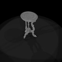baroque-tripod-accent-side-table-miniature-diorama-prop-536567 — thumbnail 7