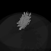 stylized-natural-crystal-octagon-podium-3d-model-b — thumbnail 6