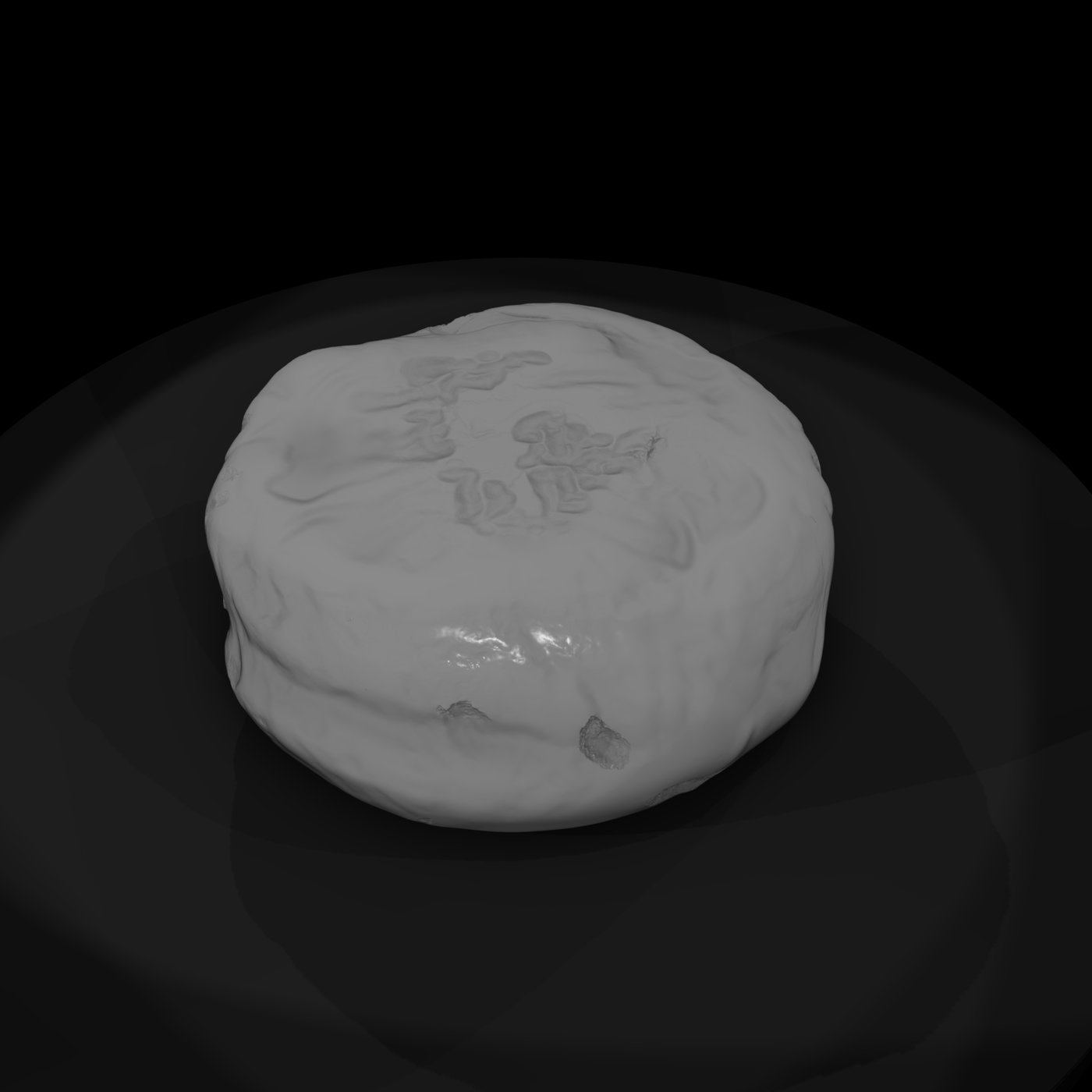 Realistic Weathered Hollow Rock Cave 3D Model Lyoo