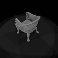 neoclassical_carved_lion_griffin_armchair_3d_model — thumbnail 6