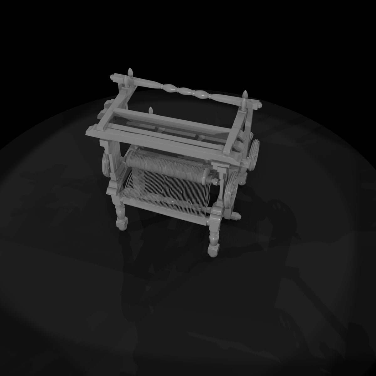 antique-floor-loom-miniature-ho-1-87-287181