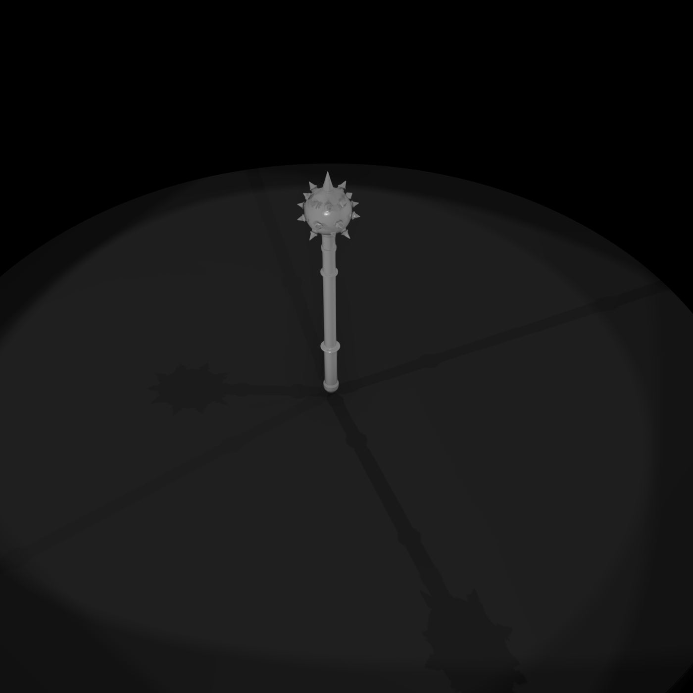 medieval-spiked-mace-miniature-prop-for-tabletop-dioramas-109209