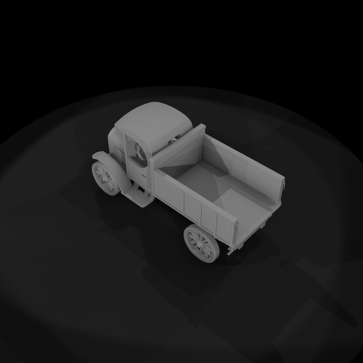 Early Vintage Dump Truck