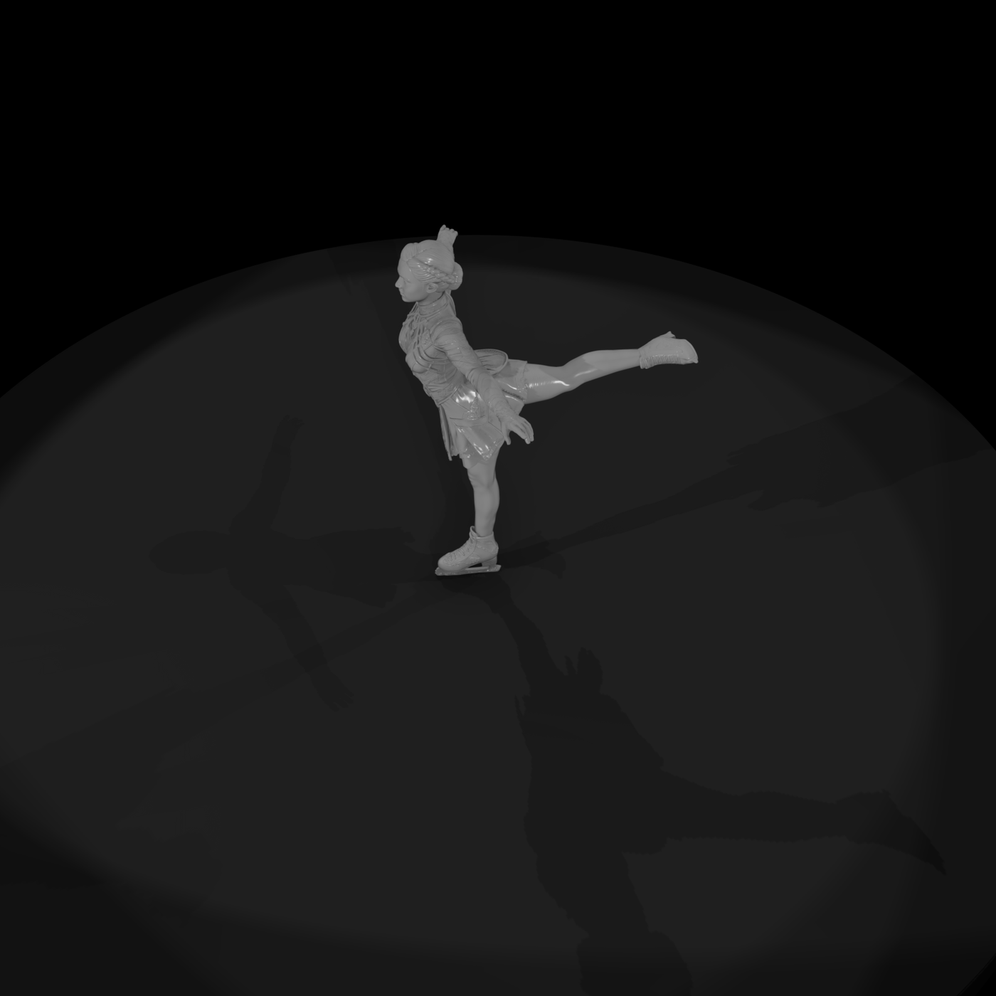 Ice Show Figure Skater
