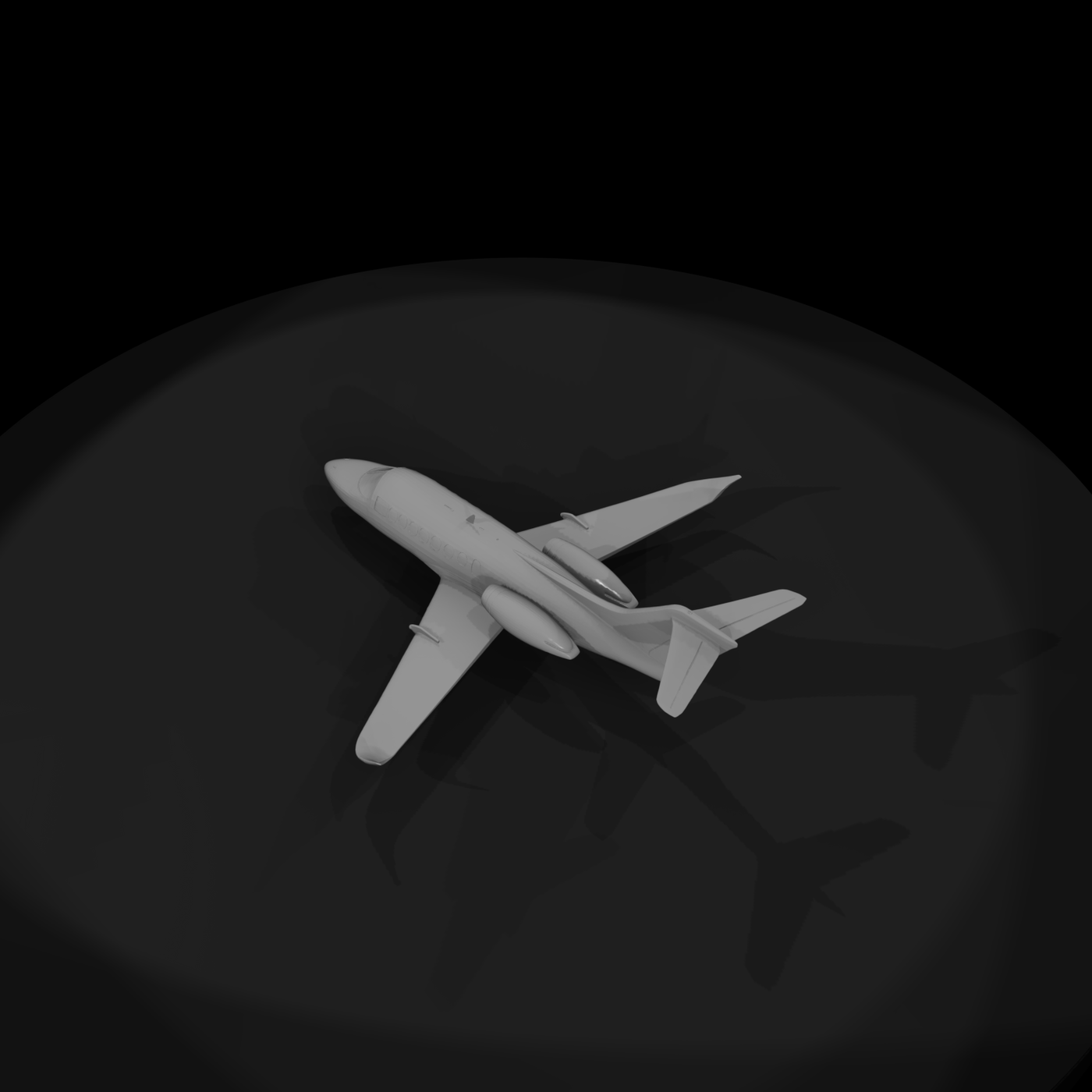 Twin-Engine Corporate Jet