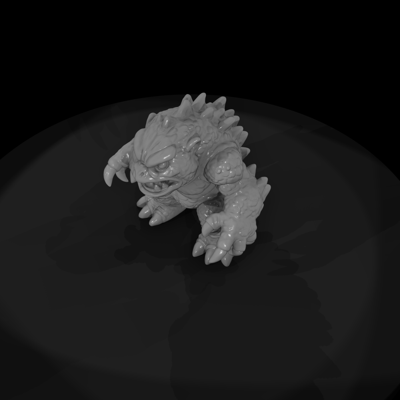 Mr Toyprops 100 001 035 Generic Monster Action Fig