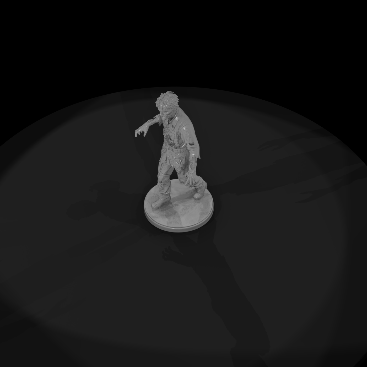 Zombie Soldier in Field Fatigues